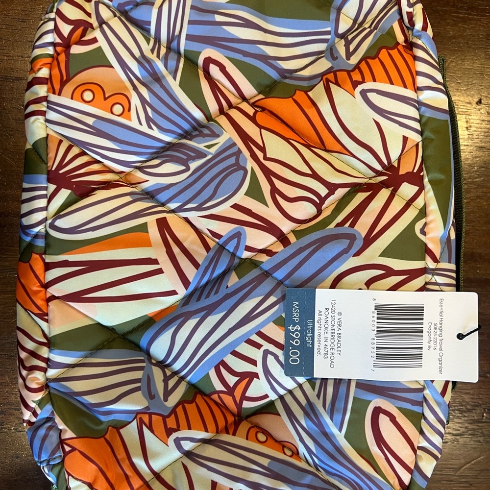 Vera Bradley Essential Hanging Travel Organizer